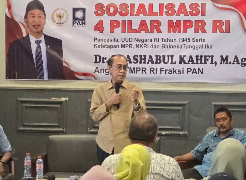 Sosialisasi Empat Pilar di Makassar, Ashabul Kahfi Ajak Masyarakat Perkuat Persatuan Bangsa
