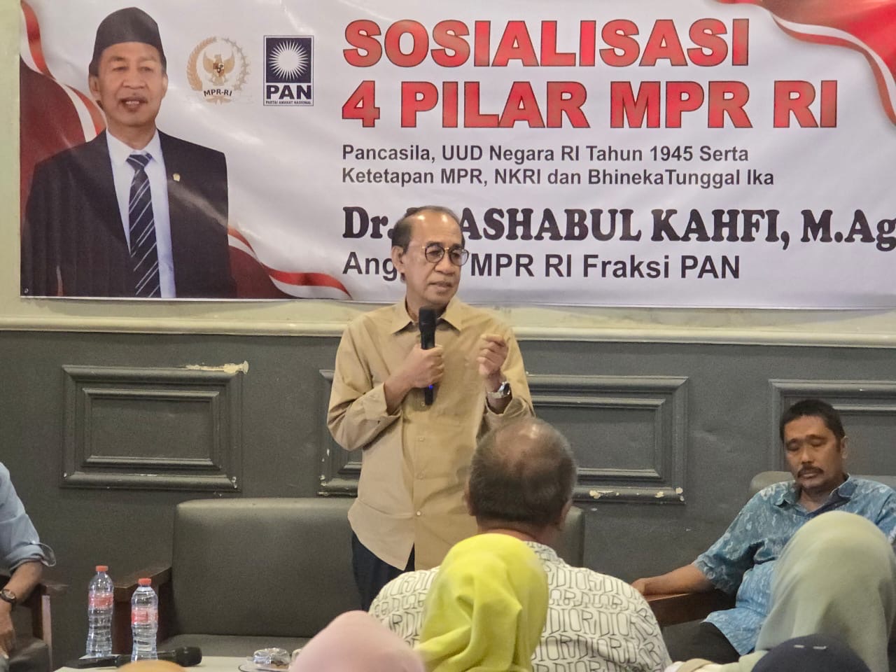 Sosialisasi Empat Pilar di Makassar, Ashabul Kahfi Ajak Masyarakat Perkuat Persatuan Bangsa